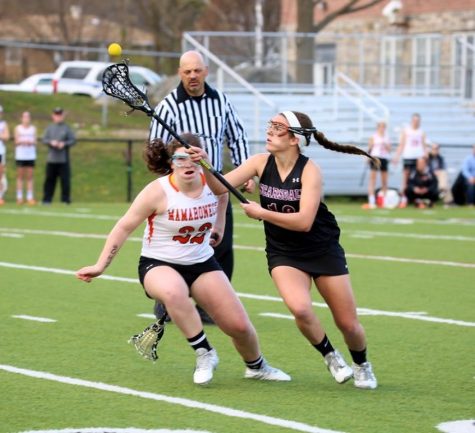 Girls Lax Beats Mamo in Overtime