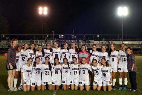 Varsity B Boys v. Varsity A Girls Soccer Game