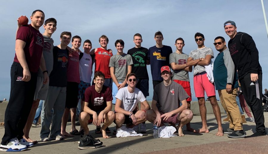 The Scarsdale Varsity Basketball team’s season is underway with their recent participation in two highly competitive basketball tournaments: the Scarsdale Maroon and White Tournament and the Harrison Tournament. 