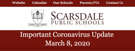 All Scarsdale schools will be closed from March 9th to at least March 18th, following the confirmation of a case of Coronavirus in a Scarsdale Middle School teacher earlier today, according to an email sent out this evening by Superintendent Dr. Thomas Hagerman.