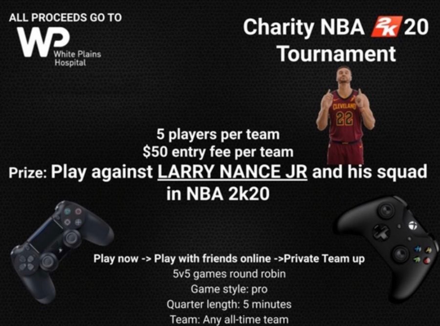 In an attempt to support White Plains Hospital, SHS Juniors Noah Weber and Max Roth recently launched an NBA 2k20 video game tournament. The tournament is open to both Xbox and PS4 and will be in the format of 5v5 team matchups. Teams can be any NBA team they desire, and the tournament is round-robin, followed by single-elimination.