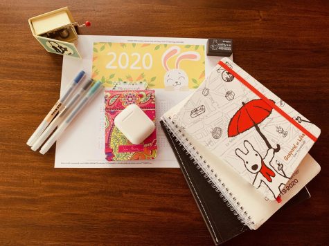 Stay organized and productive during the Coronavirus quarantine with this collage of items!
