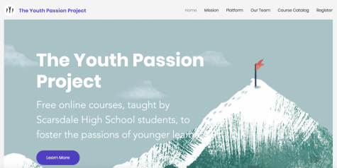 The Youth Passion Project is an organization created by SHS students in wake of the Coronavirus Pandemic which led to school closure. The organization strives to help students develop new interests and skills in their free time during the Pandemic.