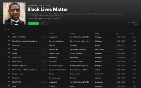 Black artists speak out against racism through release of new music.