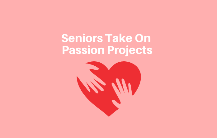 Scarsdale High School Seniors take on passion projects as part of their last year of high school.