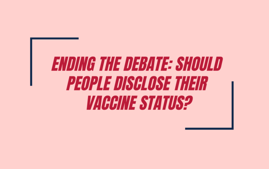 Writer Jack Margolin offers his take on whether or not people should disclose their vaccination status to the general public.
