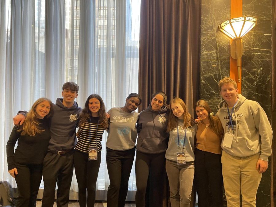 The SHS MUN teams seniors enjoyed their final National High School Model United Nations Conference in NYC.