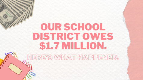 Due to multiple clerical errors that occurred while depositing payroll taxes, the school district was fined $1.7 million in penalties by the Internal Revenue Service (IRS).
