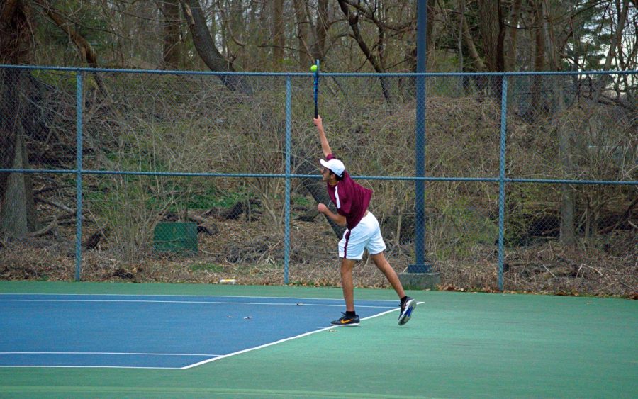 Sameer Kini in the middle of a kill shot.