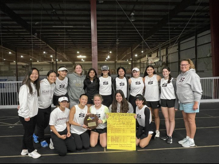 SHS Girls' Varsity A Tennis become regional champions (top 4 in the state). They will be competing at States on November 4th.