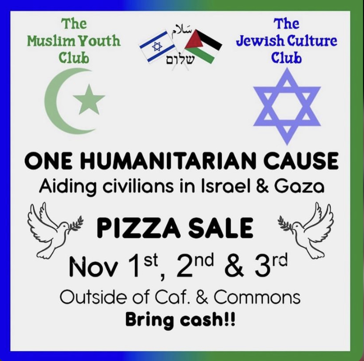 The+Muslim+Youth+Club+and+Jewish+Culture+Club+raised+over+1%2C900+dollars+in+total.
