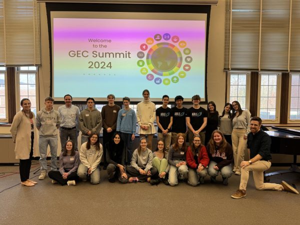 Students from Germany and SHS presented their final products in person during the Global Entrepreneurship Summit.
