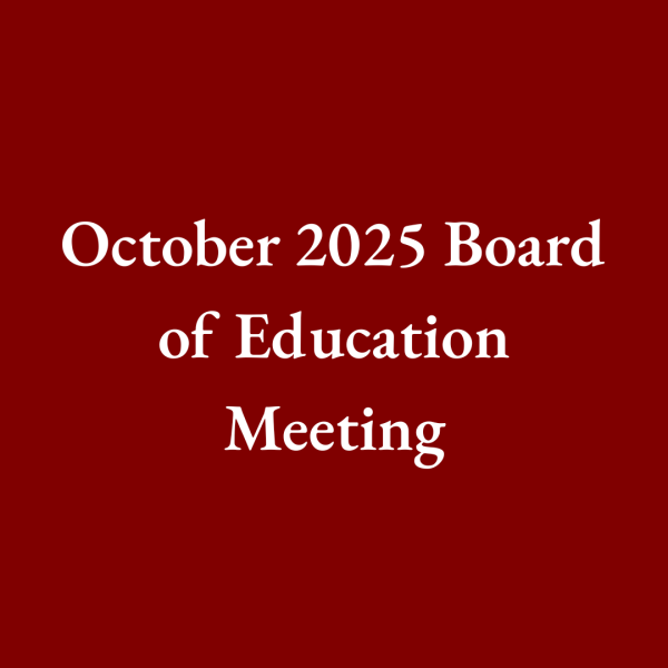October 2025 Board of Education Official Meeting Report