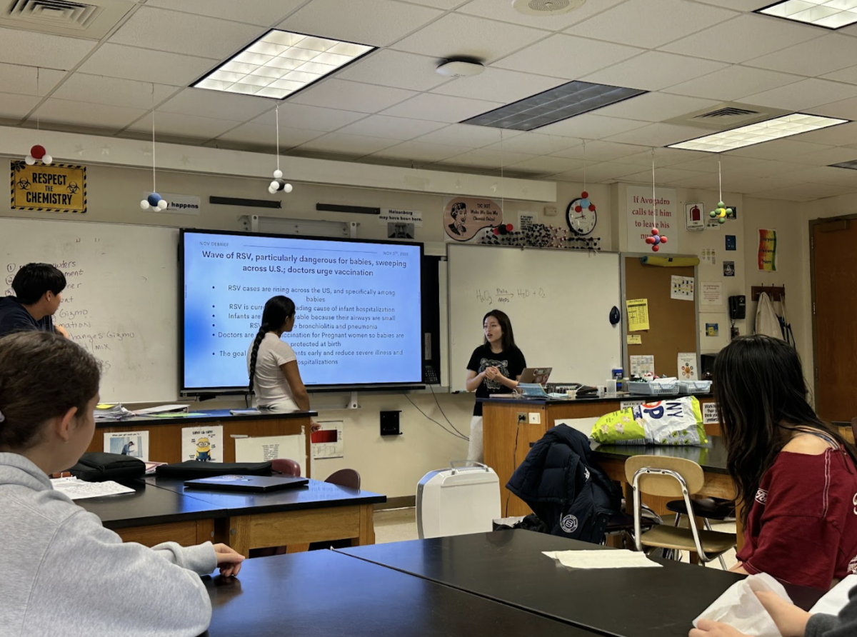 Scarsdale Future Health Leaders’ second meeting on November 3rd.
