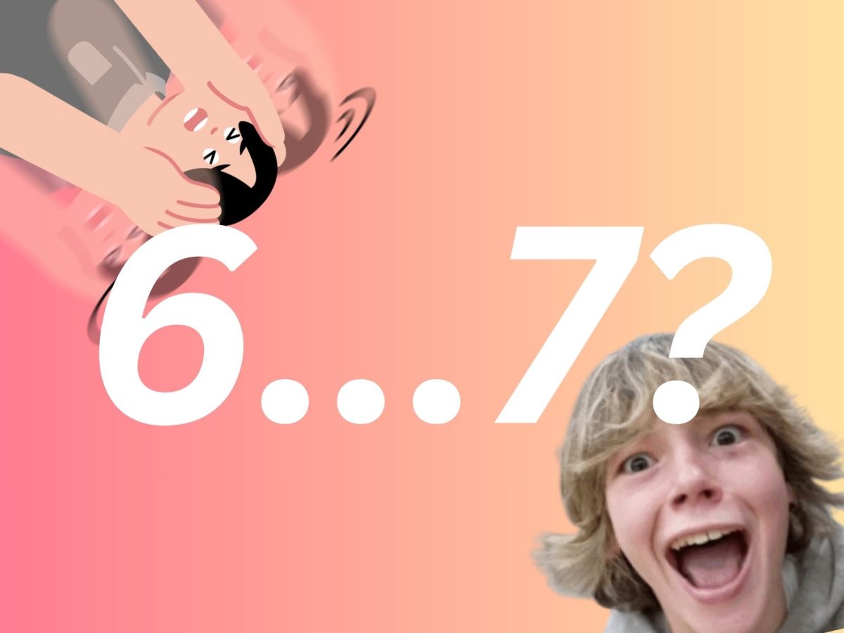 An unintelligible new trend... (includes a screenshot of the six-seven kid from his viral video).