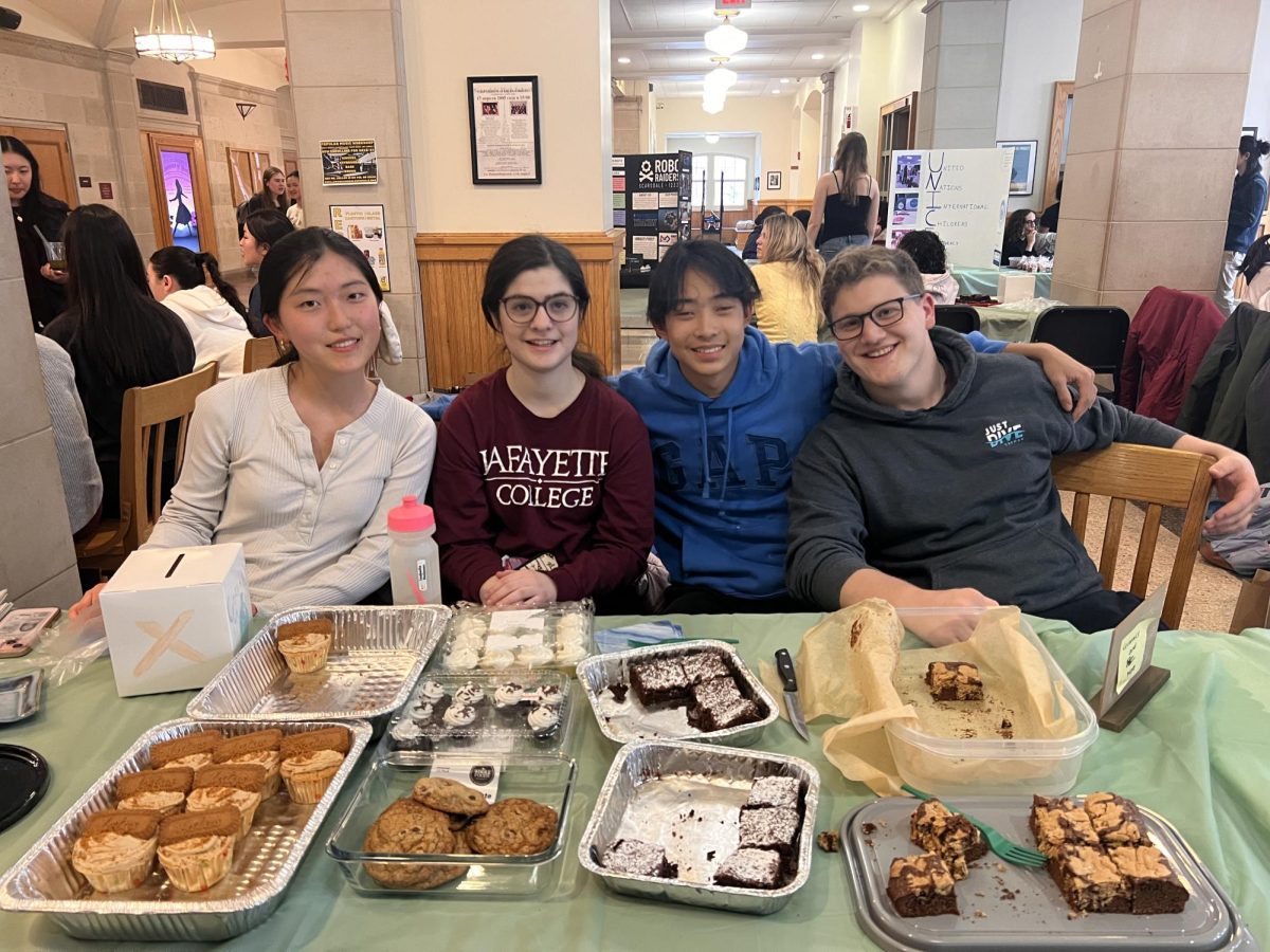 The Ceramics Club sells pottery and baked goods in addition to encouraging new membership.