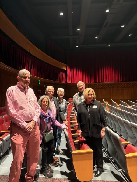 Various members of the SHS Class of 1961 return for a reunion and tour of the school.