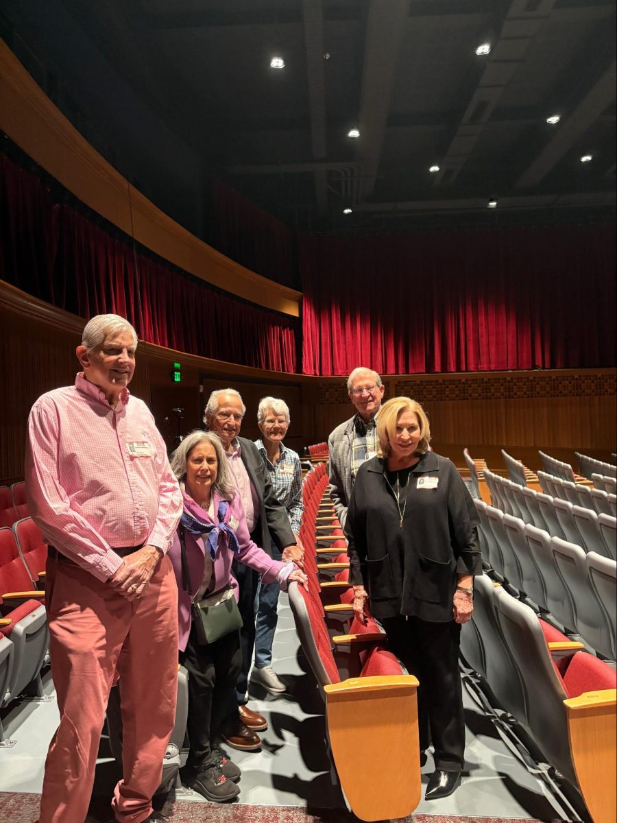 Various members of the SHS Class of 1961 return for a reunion and tour of the school.