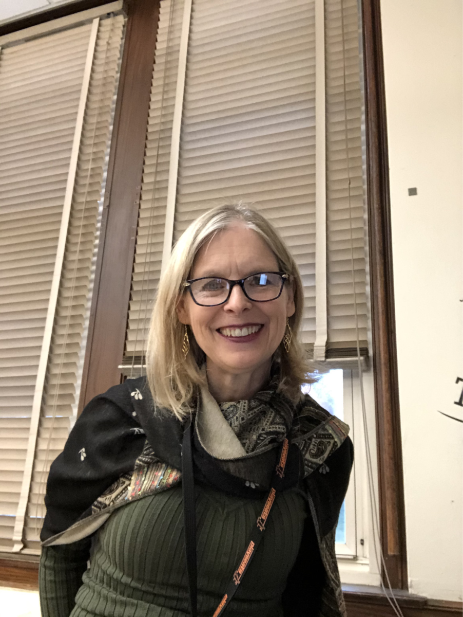 SHS French teacher Sandra Chan in her classroom.